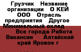 Грузчик › Название организации ­ О’КЕЙ, ООО › Отрасль предприятия ­ Другое › Минимальный оклад ­ 25 533 - Все города Работа » Вакансии   . Алтайский край,Яровое г.